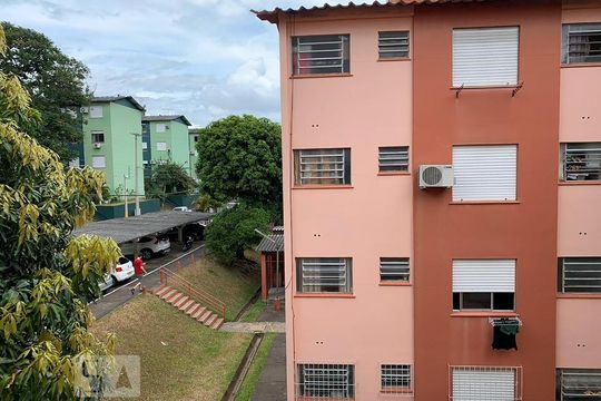 Vista da Sala de apartamento para alugar com 1 quarto, 35m² em Canudos, Novo Hamburgo