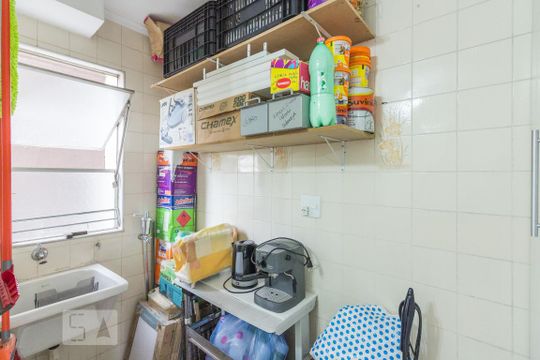 Área de Serviço de apartamento para alugar com 2 quartos, 60m² em Jardim Iris, São Paulo
