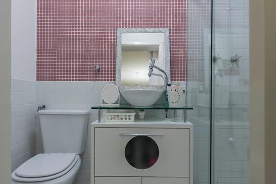 2o. Andar - Suíte 1 - Banheiro de casa à venda com 3 quartos, 200m² em Aclimação, São Paulo