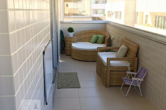 Varanda de apartamento para alugar com 4 quartos, 104m² em Recreio dos Bandeirantes, Rio de Janeiro