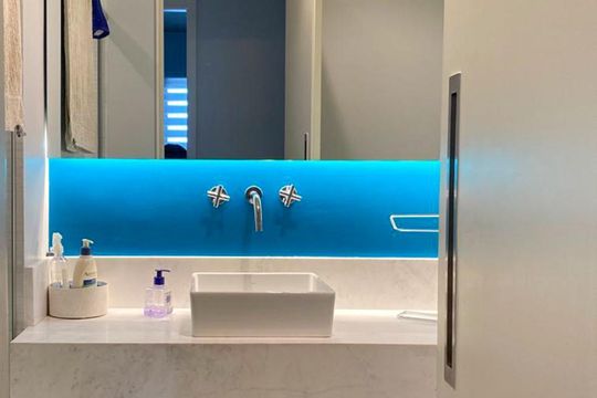 Banheiro de apartamento à venda com 2 quartos, 70m² em Vila Leopoldina, São Paulo