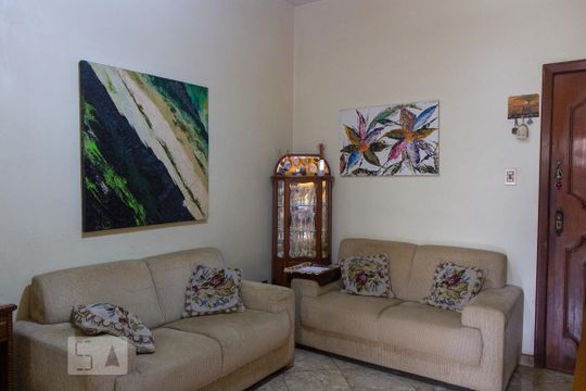 Sala de apartamento à venda com 2 quartos, 100m² em Tijuca, Rio de Janeiro
