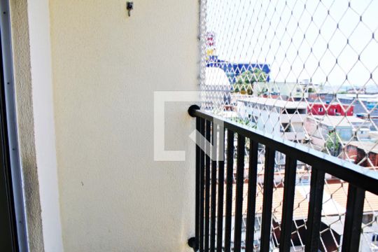 Varanda da Sala de apartamento para alugar com 2 quartos, 57m² em Jardim Norma, São Paulo