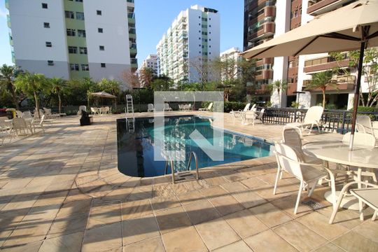 Área comum - Piscina de apartamento à venda com 3 quartos, 117m² em Jacarepaguá, Rio de Janeiro