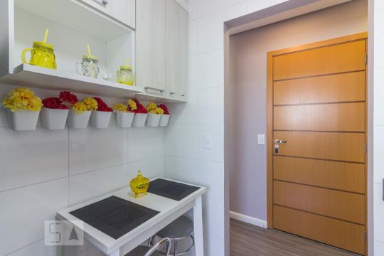 Cozinha de apartamento para alugar com 1 quarto, 42m² em Santana, São Paulo