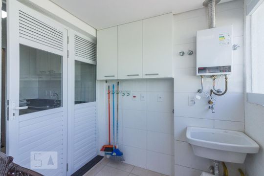 Área de Serviço de apartamento para alugar com 1 quarto, 42m² em Santana, São Paulo