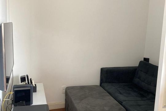 Sala de TV de apartamento à venda com 2 quartos, 100m² em Grajaú, Rio de Janeiro