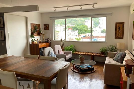 Sala de apartamento à venda com 2 quartos, 100m² em Grajaú, Rio de Janeiro
