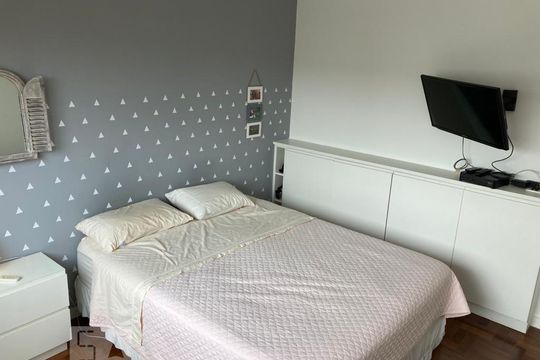 Suíte de apartamento à venda com 2 quartos, 100m² em Grajaú, Rio de Janeiro