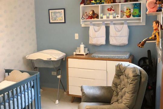 Dormitório 2 de apartamento à venda com 3 quartos, 152m² em Vila Pires, Santo André