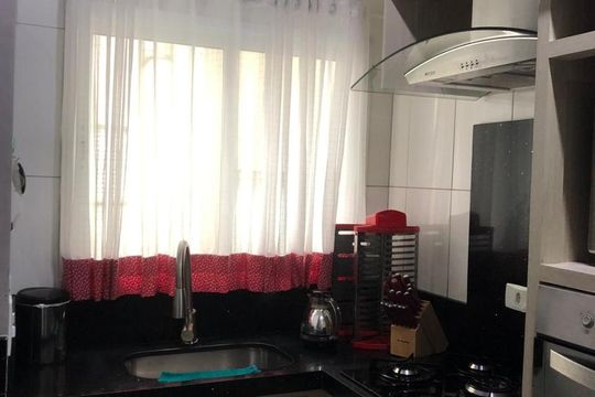 Cozinha de apartamento à venda com 3 quartos, 152m² em Vila Pires, Santo André