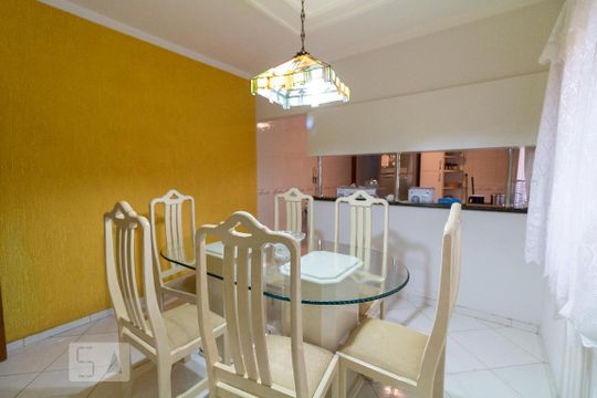 Sala de jantar de casa para alugar com 4 quartos, 380m² em Vila Rosália, Guarulhos