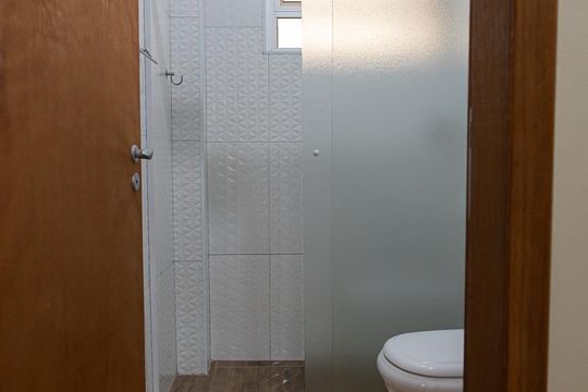 Banheiro de apartamento para alugar com 1 quarto, 38m² em Vila Buarque, São Paulo