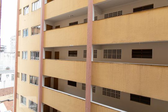 Vista do Quarto de apartamento para alugar com 1 quarto, 38m² em Vila Buarque, São Paulo