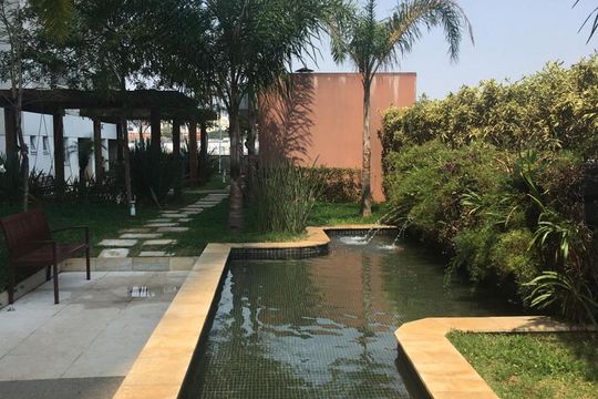 Área comum - Jardim de apartamento à venda com 1 quarto, 55m² em Liberdade, São Paulo