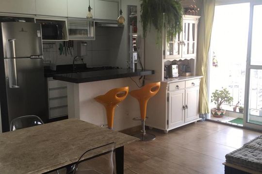 Sala de apartamento à venda com 1 quarto, 55m² em Liberdade, São Paulo
