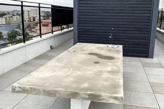 Área comum de apartamento para alugar com 1 quarto, 38m² em Santa Maria, Santo André