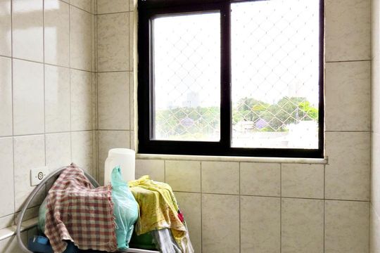 Detalhe da area de serviço de apartamento à venda com 2 quartos, 55m² em Vila Mazzei, São Paulo
