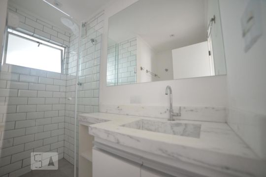 Banheiro de apartamento para alugar com 2 quartos, 61m² em Vila Mariana, São Paulo