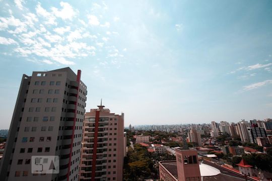 Terraço de kitnet/studio para alugar com 1 quarto, 28m² em Mirandópolis, São Paulo