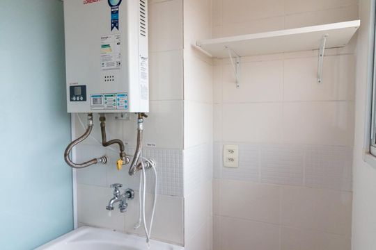 Área de serviço de apartamento à venda com 2 quartos, 66m² em Vila Rosália, Guarulhos