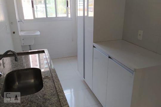 Cozinha e Área de Serviço de apartamento para alugar com 2 quartos, 54m² em Norte (águas Claras), Brasília