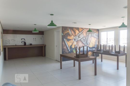 Área comum de apartamento para alugar com 3 quartos, 67m² em Conceição, Diadema
