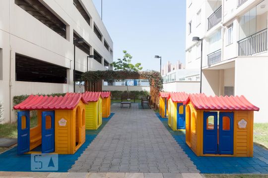 Área Comum - Playground de apartamento para alugar com 3 quartos, 67m² em Conceição, Diadema