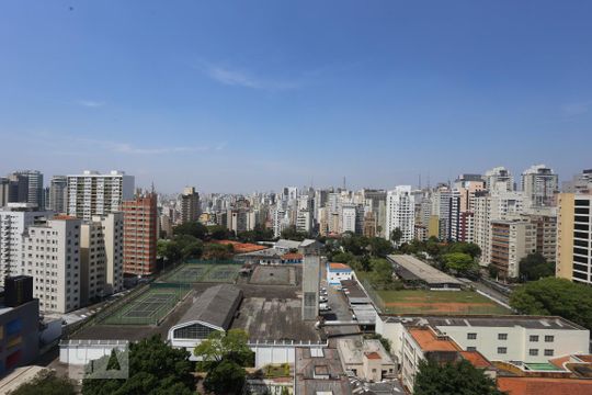 Vista de apartamento para alugar com 2 quartos, 80m² em Consolação, São Paulo