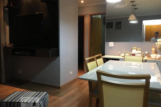 Sala de apartamento à venda com 2 quartos, 57m² em Vila Paulista, São Paulo
