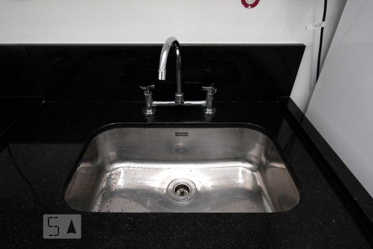 Cozinha de apartamento para alugar com 1 quarto, 35m² em Consolação, São Paulo