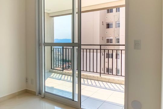 Varanda da Sala de apartamento à venda com 2 quartos, 66m² em Jardim Flor da Montanha, Guarulhos