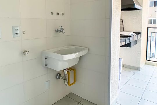 Área de Serviço de apartamento à venda com 2 quartos, 66m² em Jardim Flor da Montanha, Guarulhos