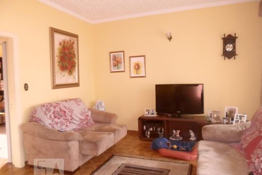 Sala de casa à venda com 4 quartos, 398m² em Jardim Bela Vista, Santo André