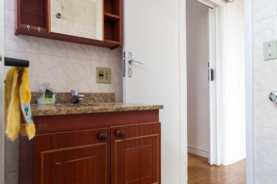 Banheiro Social de apartamento à venda com 3 quartos, 119m² em Mirandópolis, São Paulo