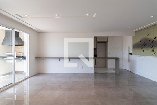 Sala de apartamento para alugar com 2 quartos, 92m² em Vila Valparaíso, Santo André