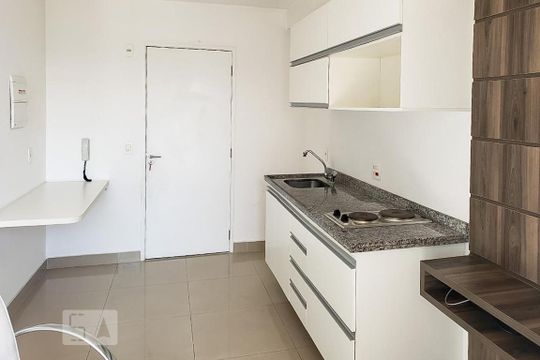 Cozinha de apartamento para alugar com 1 quarto, 33m² em Jardim Novo Santo Amaro, São Paulo
