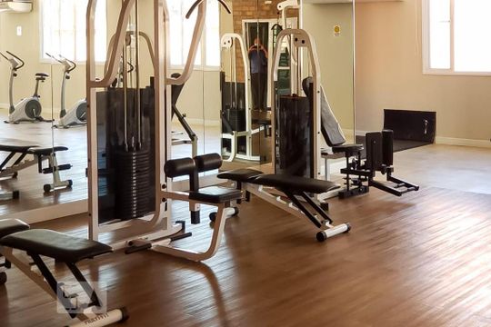 Academia de apartamento para alugar com 1 quarto, 33m² em Jardim Novo Santo Amaro, São Paulo