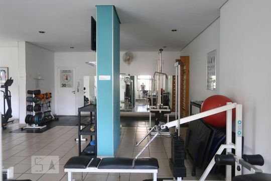 Área comum - Academia de apartamento à venda com 3 quartos, 95m² em Vila Indiana, São Paulo