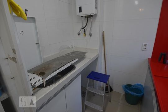 Área de Serviço de apartamento à venda com 2 quartos, 87m² em Flamengo, Rio de Janeiro
