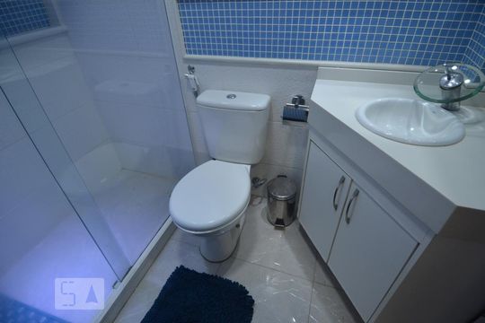 Banheiro de apartamento à venda com 2 quartos, 87m² em Flamengo, Rio de Janeiro