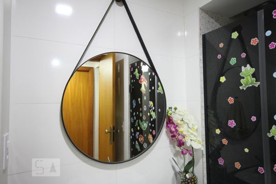 Banheiro de apartamento à venda com 3 quartos, 103m² em Vila Gumercindo, São Paulo