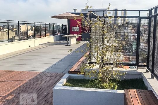 Área comum de apartamento para alugar com 2 quartos, 36m² em Santa Maria, Santo André