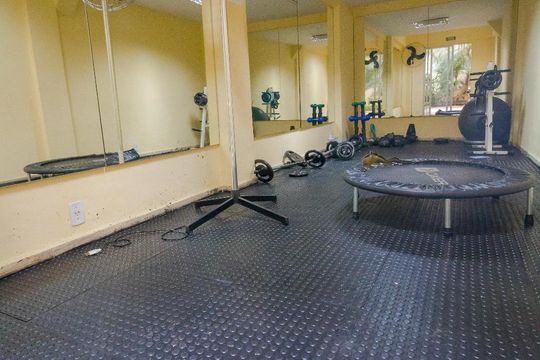 Área comum - Academia de apartamento para alugar com 3 quartos, 68m² em Mansões Santo Antônio, Campinas
