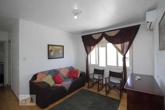 Sala de apartamento para alugar com 2 quartos, 79m² em Centro, Canoas