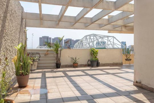 Terraço de apartamento para alugar com 1 quarto, 44m² em Água Branca, São Paulo