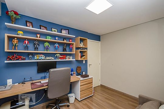 Quarto 3 de apartamento para alugar com 3 quartos, 110m² em Buritis, Belo Horizonte