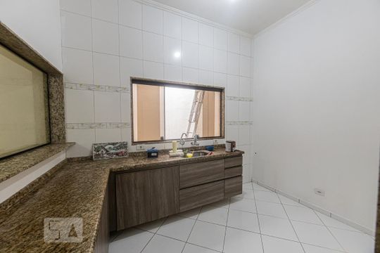 Cozinha de casa para alugar com 1 quarto, 56m² em Chácara Califórnia, São Paulo