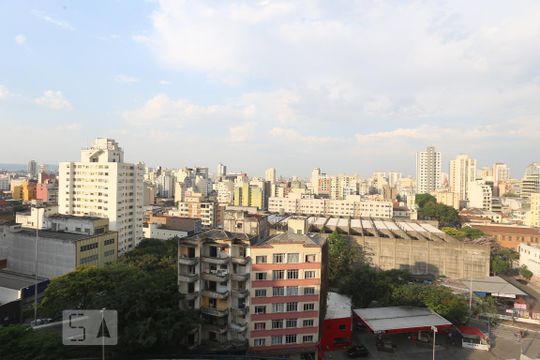 Vista de kitnet/studio para alugar com 1 quarto, 35m² em Campos Elíseos, São Paulo