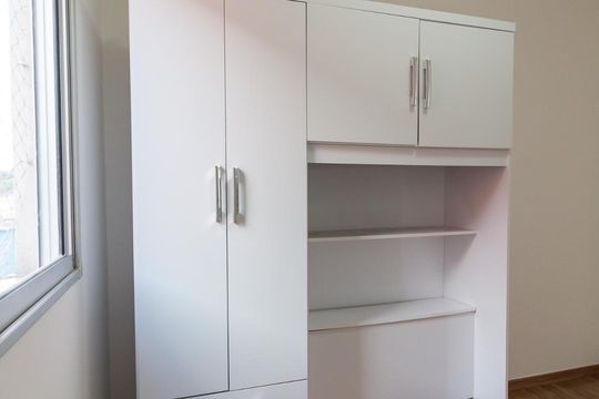 Quarto 1 - armário de apartamento à venda com 2 quartos, 49m² em Cocaia, Guarulhos